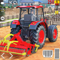 down Tractor Farming Farm Tractor Mod Apk