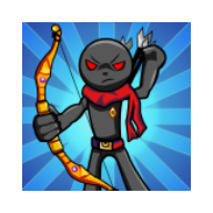 down Stickman War : Clash of Stick Mod Apk