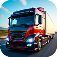 down Truck Sim Highway Drive Mod Apk