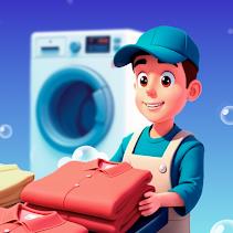 down Laundry King Mod Apk
