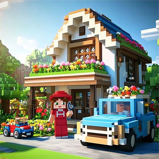 down Village City Life Building Mod apk