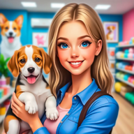 down Supermarket Game Pet Store Mod Apk