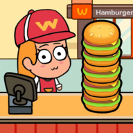 down Idle Burger Tycoon Food Game Mod Apk