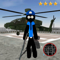 down Grand Police Stickman Rope Hero Vegas Gangstar Mod Apk