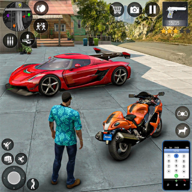 down Grand Vegas Simulator Mod Apk