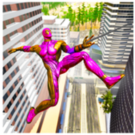 down Vegas City Rope Hero - Gangster Crime Simulator Mod Apk