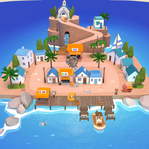 down Idle Fishing Tycoon Simulator Mod apk