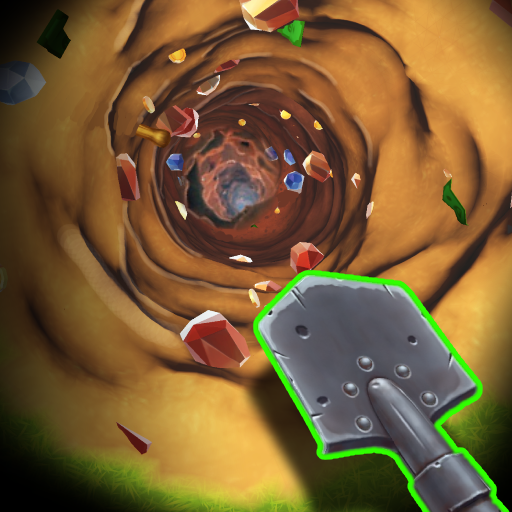 down Dig a Hole Simulator Mod Apk