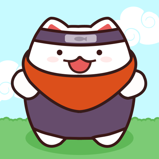 down Cat Ninja School idle Tycoon Mod apk