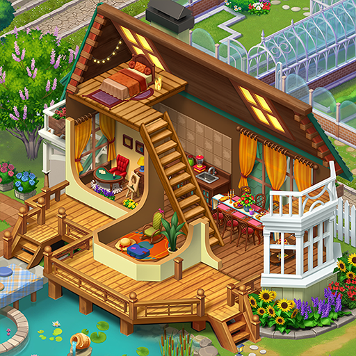 down Merge Manor Sunny House Mod apk