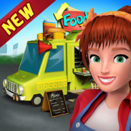 down Food Truck Restaurant Kitchen Chef Cooking Game Mod Apk
